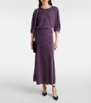 Бархатная макси-юбка Eza Velvet, Armor - фото 2