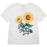 Детская футболка KENZO, белый - фото