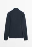 Куртка Massimo Dutti WITH COLLAR , Dark Blue - фото 6