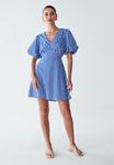 Платье ST MRLO ALLIS MINI DRESS, Cobal Gingham/Blue - фото 4
