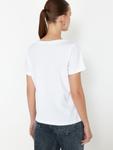 Футболка Trendyol, White - фото 4