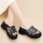 Шлепанцы женские Golden Silk Rabbit, серебряный - фото 14