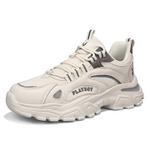 Кроссовки унисекс с низким верхом Playboy, бежевый - фото 11