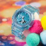 Часы CASIO G-Shock Analog-Digital 'Light Blue', синий - фото 2