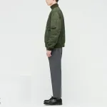Бомбер унисекс Uniqlo MA-1, 57 оливковый - фото 5