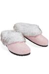 Тапочки из искусственного меха Dunlop, розовый - фото