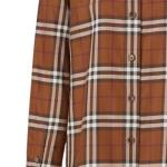 Рубашка женская Burberry, темно-коричневый - фото 4