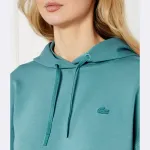 Толстовка свободного кроя Lacoste, бирюзовый - фото 2