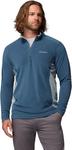Куртка мужская Columbia Klamath Range II Half Zip, Everblue/Crushed Blue - фото