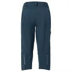 Тайтсы VAUDE Yaras 3/4, синий - фото 4