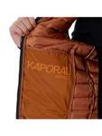 Пуховик без рукавов sona Kaporal, коричневый - фото 4
