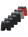 Боксеры Replay short 6er Pack, цвет schwarz/schwarz/grau/rot - фото