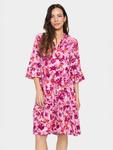 Платье Eda Floral с ярусами Saint Tropez, Pink/Multi - фото 3