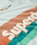 Футболка Superdry, Petrol/Mint - фото 3