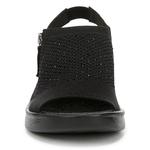 Туфли на танкетке Starlet Bzees For Lifestride, black knit fabric - фото 3