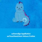 Банное полотенце с капюшоном dino, синий - фото 5