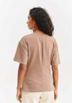Футболка NAOKO BROWNED SUGAR, Beige - фото 3