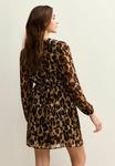 Платье New Look LEOPARD PRINT LONG SLEEVE MINI, Brown Pattern/Brown - фото 2