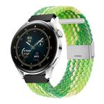 Biaodaige Часы Strap Huawei Compatibility Nylon Material, Lime - фото
