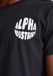 Футболка с принтом LOGO UNISEX Alpha Industries, черный - фото 6