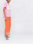 Футболка с логотипом MSGM, розовый - фото 6