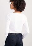 Топ Seasalt Cornwall Long sleeved top, White Salt/White - фото 3