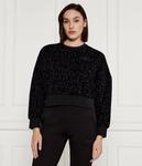 Толстовка женская Ea7 свободного кроя, черный - фото