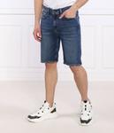 Шорты мужские Guess Jeans облегающего кроя классические, синий - фото 3