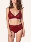 Бюстье Erlich Textil Big Cup ALISA, цвет weinrot - фото 2