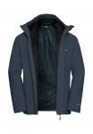 Куртка Jack Wolfskin TEMPEST, Midnight Sky/Dark Blue - фото 10