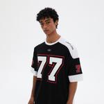 Футболка унисекс Wildx, хаки/синий - фото 4