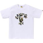 Футболка Bape Map Camo College Milo A BATHING APE, камуфляж - фото 5