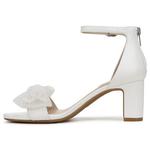 Босоножки на каблуке с бантом Florence Lifestride, white faux leather - фото 4