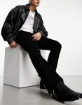 Черные расклешенные джинсы ASOS DESIGN - фото 2