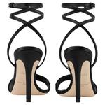 LOUIS VUITTON Gala One Strap Sandals 9cm Women's Black - фото 6