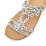 Сандалии с ремешками VIVANCE, Silver - фото 4