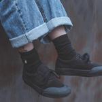 Кроссовки GOLUCK Skateboarding Shoes Unisex Low-top Black, черный - фото 6