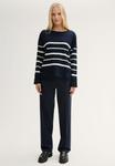 Джемпер TOM TAILOR LANGARM, Blue Offwhite Irregular Stripe/Dark Blue - фото 2