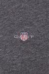 Хлопковая футболка Gant, серый - фото 5