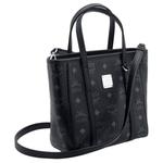 Мини-шопер Toni Visetos черный MCM - фото 2