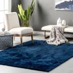 Ковер Loni Solid Shag Area Rug nuLOOM, 122 см, кремовый - фото 16