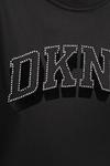 Футболка из хлопка Dkny, черный - фото 4