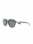 Солнцезащитные очки в круглой оправе Persol, черный - фото 2