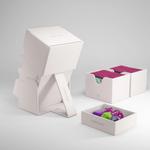 Аксессуары Game Genic Deck Box: Stronghold 200+ XL Convertible (White) - фото 2