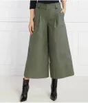 Брюки flare fit Weekend Maxmara, хаки - фото 3