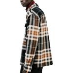 Футболка мужская коричневая H&M - фото 4