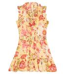 Платье трини Poupette St Barth Kids, желтый - фото