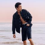 Мужская рубашка Calvin Klein, цвет 1BY-Denim Black - фото 2