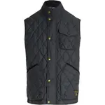 Polo Ralph Lauren Стеганый жилет с логотипом, Black - фото