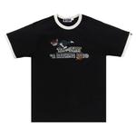 Футболка BAPE x Tom And Jerry 85th Ringer Tee, Black - фото